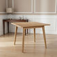 FITAN SOLID OAK SQUARE (90X90CM) DINING TABLE NATURAL - MyChocolateWood