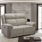 COLVOS 2-SEATER ELECTRIC RECLINER SOFA OYSTER COLOUR - MyChocolateWood