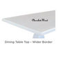 SHERBORNE ACACIA WOOD DINING TABLE 240CM - MyChocolateWood