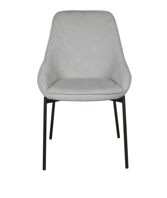 SLOANE DINING CHAIR LIGHT GREY - MyChocolateWood