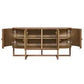 ENNIS OAK & OAK VENEER BUFFET/SIDEBOARD WALNUT - MyChocolateWood
