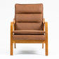 NAVONA RICH BROWN PU ACCENT ARMCHAIR - MyChocolateWood