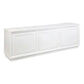 Carlson Oak Wood 3-Door Buffet / Sideboard 200cm in White - Chocolate Wood