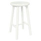 NEWPORT SOLID MAHOGANY BAR STOOL/COUNTER STOOL - WHITE - MyChocolateWood