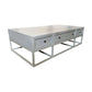 DIMANTA DESIGNER 6-DRAWER WHITE COFFEE TABLE - MyChocolateWood