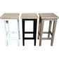 HAMPTON GREYWASHED BAR STOOL - MyChocolateWood