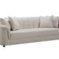 Andrella Fabric 4-Seater Sofa Beige