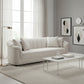 Andrella Fabric 4-Seater Sofa Beige