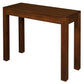 Tanaka Solid Mahogany Console Table 90cm with 1 Hidden Drawer in Mahogany - Chocolate Wood