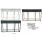 DIMANTA DESIGNER  3-DRAWER HALL TABLE/CONSOLE TABLE WHITE (Copy) - MyChocolateWood