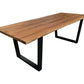 MONZA HARDWOOD DINING TABLE 220CM ANTIQUE BROWN (Copy) - MyChocolateWood