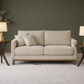 GATSBY WHITE CEDAR ROUND SIDE TABLELAMP TABLE SET WALNUT - MyChocolateWood