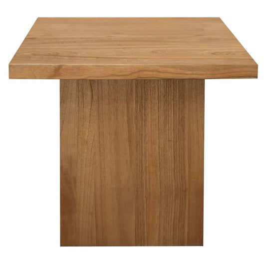 CARDEW SOLID MINDI WOOD PETITE LAMP TABLE/SIDE TABLE ALMOND - MyChocolateWood