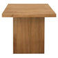 Cardew Solid Mindi Wood Petite Lamp Table / Side Table in Almond - Chocolate Wood