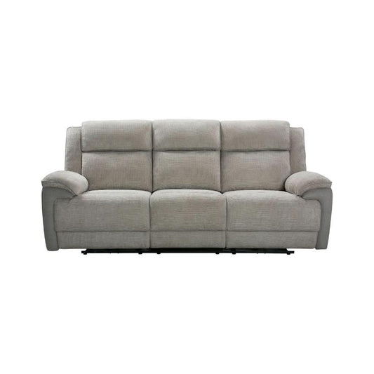 COLVOS 3-SEATER ELECTRIC RECLINER SOFA OYSTER COLOUR - MyChocolateWood