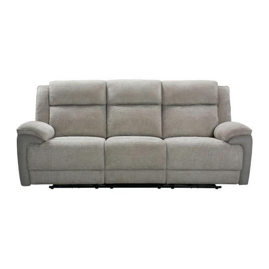 COLVOS 3-SEATER ELECTRIC RECLINER SOFA OYSTER COLOUR