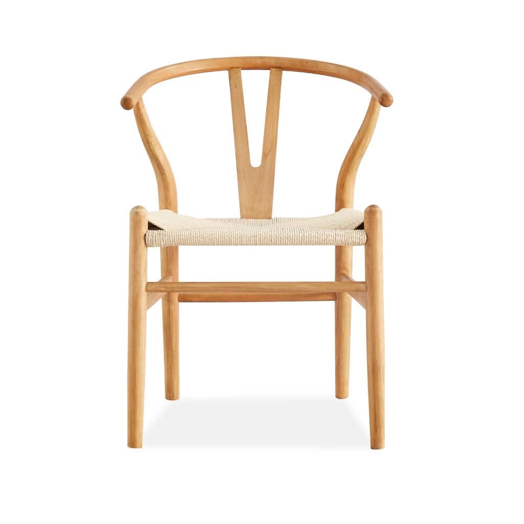 STROUD ELM VENEER TIMBER/MDF 5 PIECE DINING SET: 1  ROUND DINING TABLE 120CM  & 4 STROUD DINING CHAIRS NATURAL - MyChocolateWood