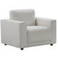Yanni Fabric Armchair - Sand - MyChocolateWood
