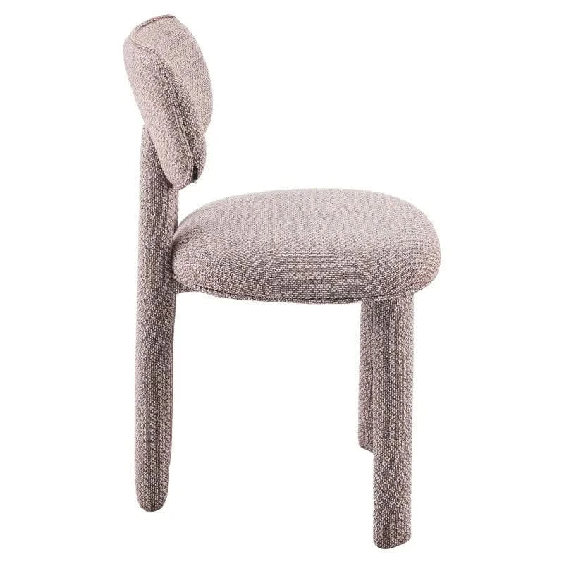 ASPEN FABRIC DINING CHAIR LIGHT CHERRY COLOUR