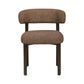 Barbon Fabric Dining Chair - Shiraz/Dark Bronze 60x59x77.5cm