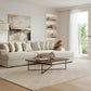 Karel Corduroy 2-Seater Sofa Bed Beige