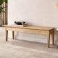 ELLA SOLID OAK DINING BENCH 160CM - MyChocolateWood