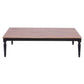 Boland Timber Coffee Table - Mango Wood Top - 160cm Natural/Black