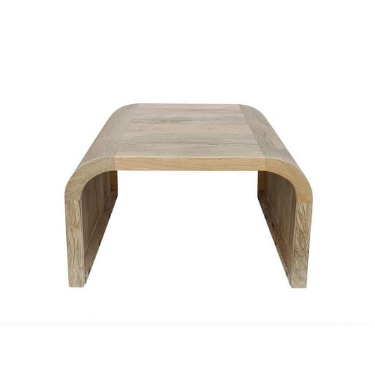 NIVAN MANGO WOOD SIDE TABLE OCCASIONAL TABLE NATURAL - MyChocolateWood