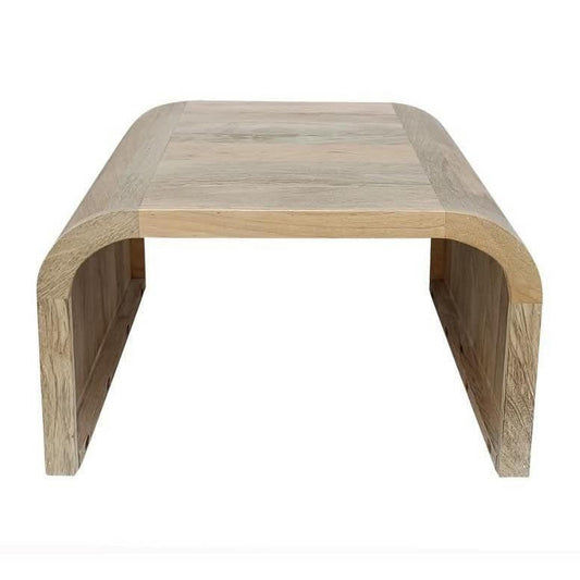 NIVAN MANGO WOOD SIDE TABLE OCCASIONAL TABLE NATURAL