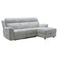 Camrose Fabric 2-Seater Electric Recliner Sofa with RHF Storage Chaise Flax