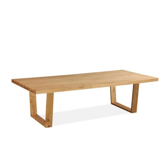 STROUD ELM VENEER TIMBER/MDF COFFEE TABLE 120X60X45CM NATURAL - MyChocolateWood