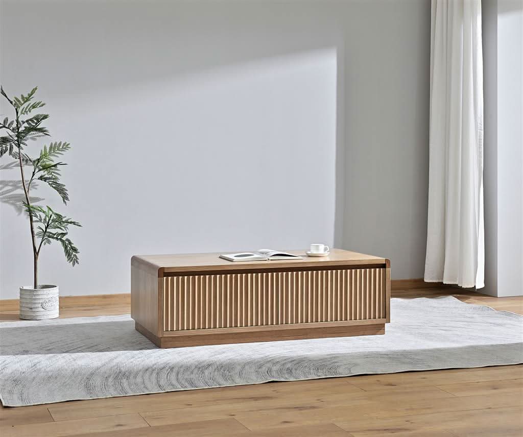 Denby Messmate Timber Coffee Table Light Smoke