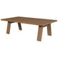 ATHENA EUCALYPTUS TIMBER OUTDOOR COFFEE TABLE NATURAL