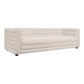 MEREDITH 3-SEATER BOUCLE SOFA WHITE - MyChocolateWood