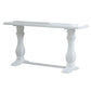 Sherborne acacia wood console table by MyChocolateWood, showcasing a sleek hall table with natural wood grain and modern design.