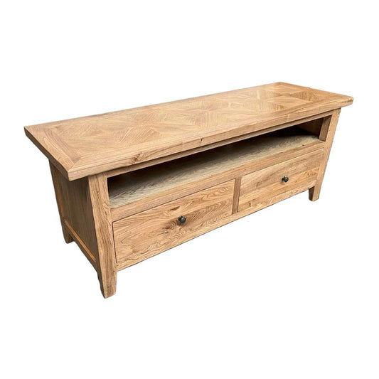 DUTCHY FRENCH PROVINCIAL STYLE TV UNIT ETU 2 DRAWERS WITH PARQUETRY PATTERN 180 CMS (Copy)