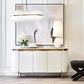DENEUVE 3 DOOR BUFFET/SIDEBOARD WHITE WITH CARRARA MARBLE TOP - MyChocolateWood