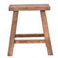 HARLOW STOOL IN SOLID HARDWOOD NATURAL 47X34X50CM