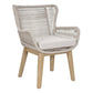 ATHENA EUCALYPTUS TIMBER 9-PIECE OUTDOOR SET CREAM/WHITEWASH