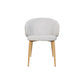 Denby 9 Pce. Messmate Timber Dining Table Light Smoke 210cm/8 Dolores Fabric Dining Chairs