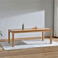 Denby Messmate Timber Dining Table Light Smoke 210cm