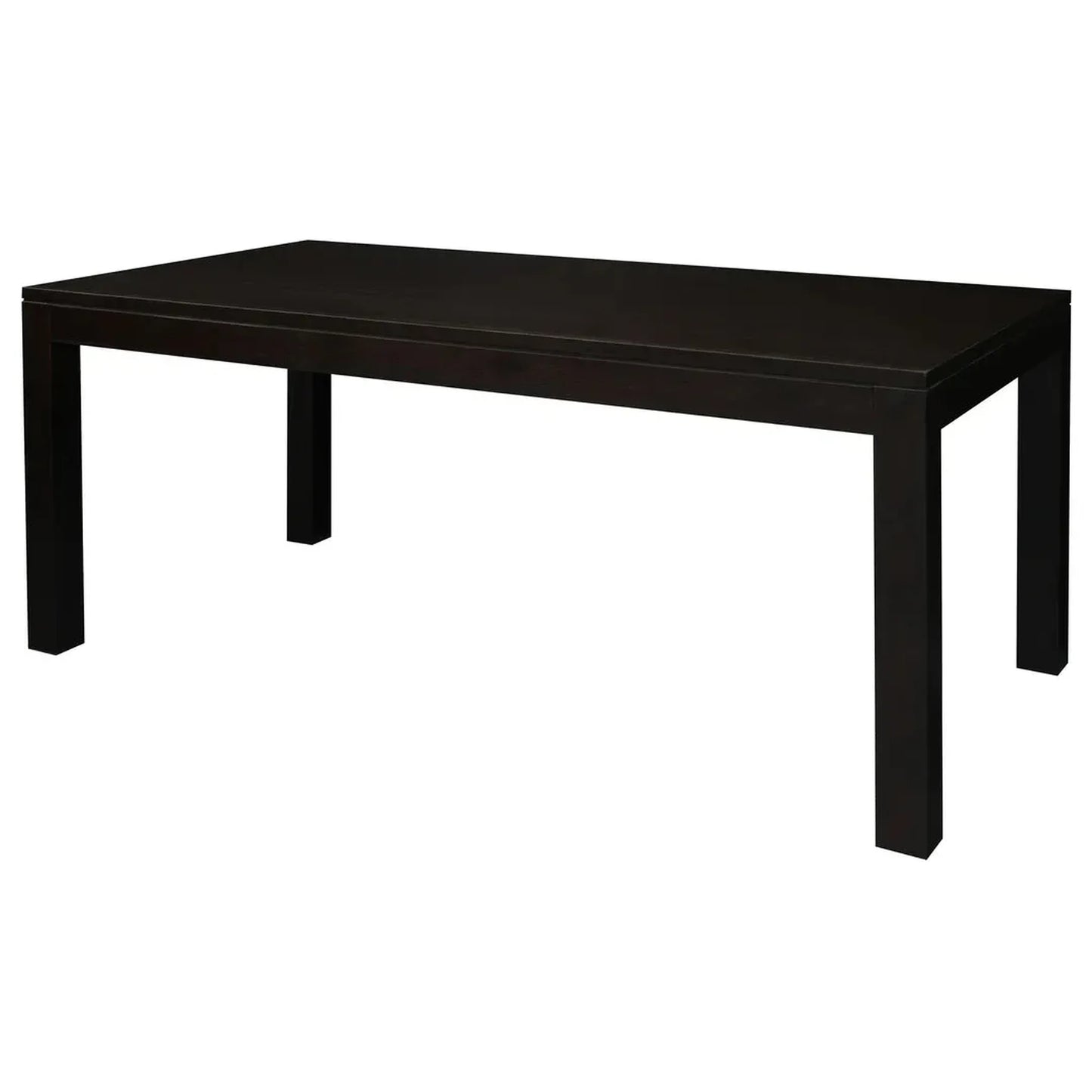 Tanaka Solid Mahogany Dining Table, 180cm in Chocolate - Chocolate Wood