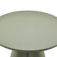 Channing  Round Dining Table Army Green 120cm - MyChocolateWood