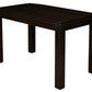 TANAKA SOLID MAHOGANY DINING TABLE IN CHOCOLATE 150CM - MyChocolateWood
