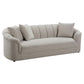 Andrella Fabric 3-Seater Sofa Beige