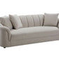 WALDEN FABRIC 3-SEATER SOFA BEIGE