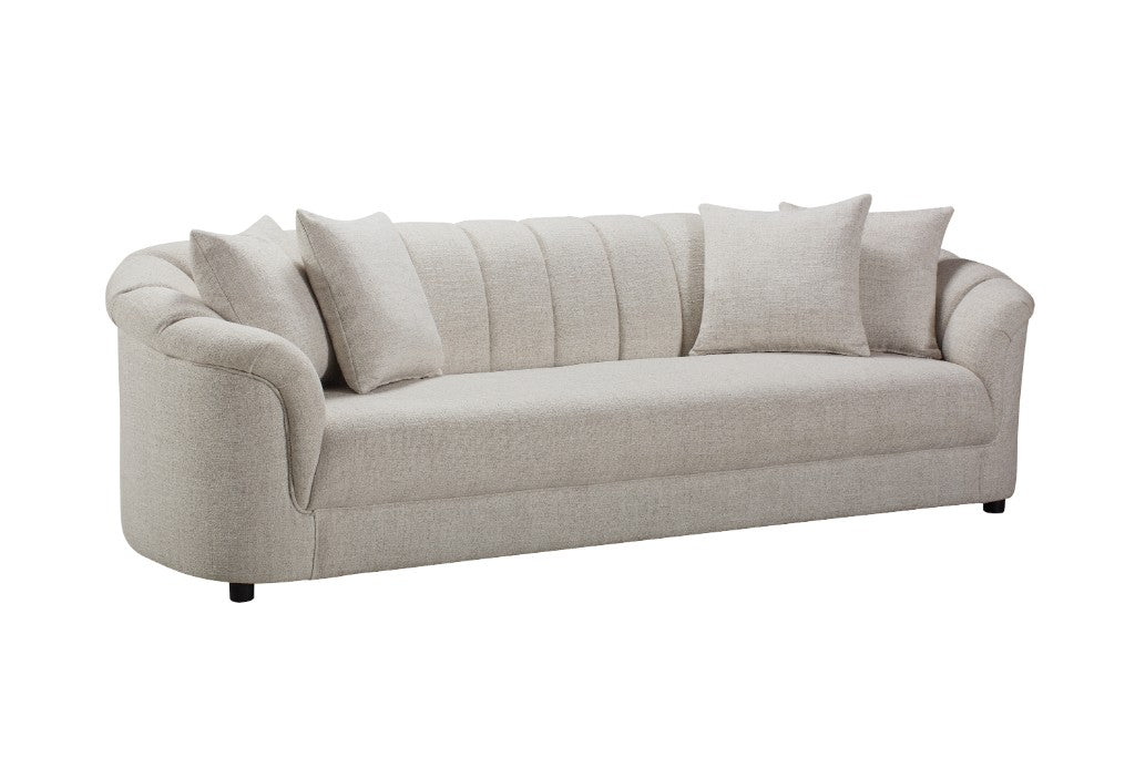 WALDEN FABRIC 4-SEATER SOFA BEIGE
