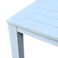 Finnigan 7 Piece Outdoor Aluminium Dining Set in White/Grey