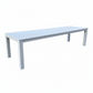 Finnigan 11 pce. Outdoor Aluminium Dining Set in White/Grey