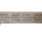 VILLA  LOUVRE STYLE TV/ENTERTAINMENT UNIT 4 DOORS IN RECYCLED ELM 200CM - MyChocolateWood